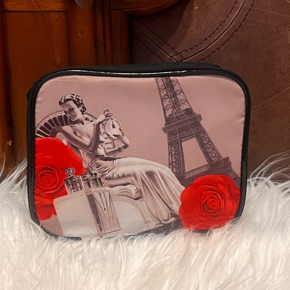 Lancome Elegant Black Cosmetic Pouch